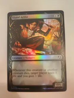 Blood Artist - Foil - Showcase - Innistrad Remastered - Near Mint, English - NM - Image 1