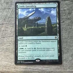 1x Castle Garenbrig - Throne of Eldraine - NM - MTG - Image 1