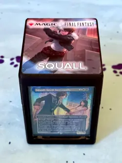 Magic the Gathering Deck Box - Final Fantasy - Squall - Image 1