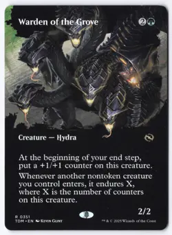 Warden of the Grove (Borderless) R Tarkir: Dragonstorm 351 NM - Image 1