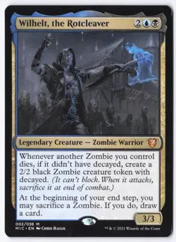 Wilhelt, the Rotcleaver M Commander: Innistrad: Midnight Hunt 2 NM - Image 1