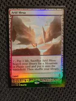 MTG Magic The Gathering Arid Mesa - Zendikar Expeditions - Excellent Condition - Image 1