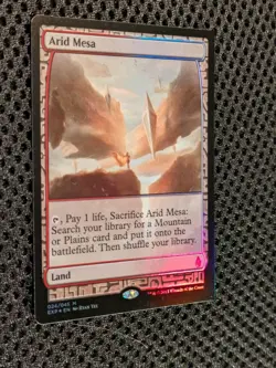 MTG Magic The Gathering Arid Mesa - Zendikar Expeditions - Excellent Condition - Image 2