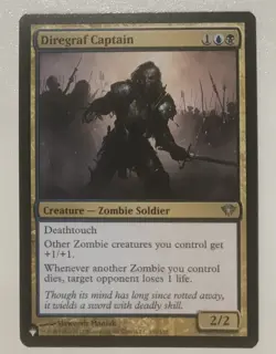 The List DIREGRAF CAPTAIN 135 Zendikar Rising MTG Magic NM - Image 1