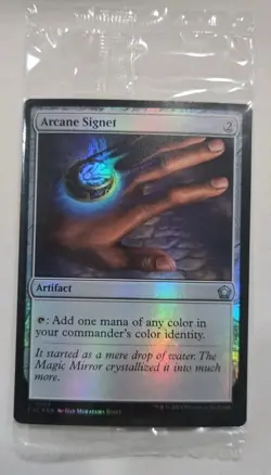 Arcane Signet / Sol Ring / Command Tower | FOIL Promo Pack |Foundations| Sealed - Image 1