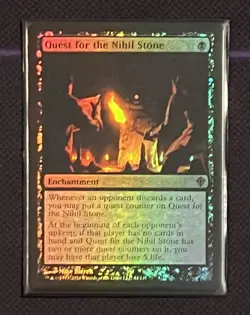 Foil Quest for the Nihil Stone NM+ Worldwake - Image 1