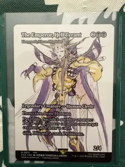 The Emperor, Hell Tyrant - Yawgmoth, Thran Physician (Showcase) Final Fantasy - Image 1