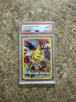 Pokemon TCG Pikachu Crown Zenith 160/159 PSA GEM MINT 10 - Image 1