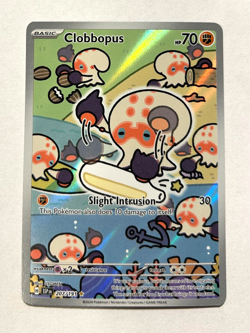 Pokemon Surging Sparks - CLOBBOPUS - ILLUSTRATION RARE - 207/191 - NM - Image 1