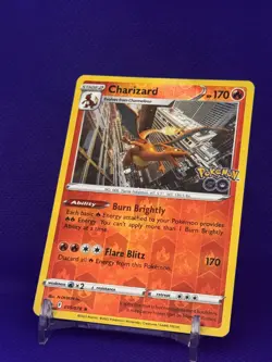 Charizard Pokemon Go 010/078 Reverse Holo Rare - Image 3