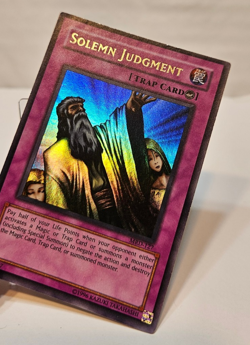 Solemn Judgment MRD-127 Ultra Rare Unlimited Yugioh 1025 - Image 4