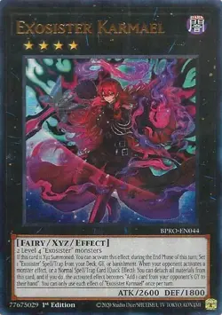 Exosister Karmael-Ultra Rare - 1St Edition - 044 - Burst Protocol - NM - Image 1