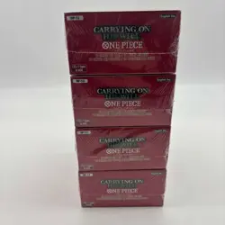 Lot of (4) One Piece English OP-13 Carrying On His Will Booster Boxes Sealed - Image 4