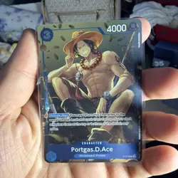 Portgas.D.Ace P-074 OP13 One Piece TCG TS-02 Tin Promo New & Sealed - Image 1