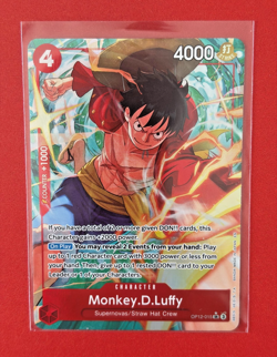 Monkey.D.Luffy (Alt Art) Supe Rare - Legacy of the Master #OP12-015 SR One Piece - Image 2