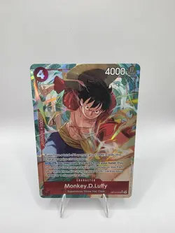Monkey.D.Luffy Alt Art SR OP12-015 One Piece Legacy of the Master english - Image 1