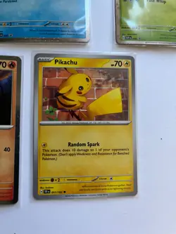 POKEMON Card 5 Card Lot Squirtle Pikachu Charmander Bulbasaur Bundle NEW - Image 3