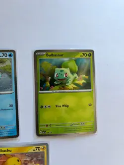 POKEMON Card 5 Card Lot Squirtle Pikachu Charmander Bulbasaur Bundle NEW - Image 4