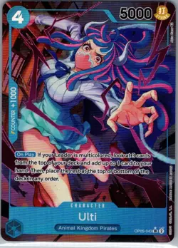 Ulti (Alt Art) OP05-043 English Awakening of the New Era - One Piece Card - NM - Image 1