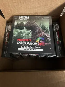 Godzilla Card Game 8 Vol. 2 Monsters Raid Again G English BOOSTER BOXES - Image 1