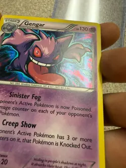 Pokemon Gengar Holo Rare Card 60/162 Breakthrough Near Mint - Image 4