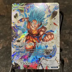 SSGSS Son Goku Soul Striker Reborn GOLD STAMP Foil Dragon Ball Super Card | NM - Image 1