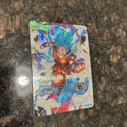 SSGSS Son Goku Soul Striker Reborn GOLD STAMP Foil Dragon Ball Super Card | NM - Image 3