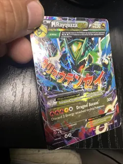 M Rayquaza EX 61/108 XY Roaring Skies 2015 Holo Rare Pokemon Card TCG - Image 5