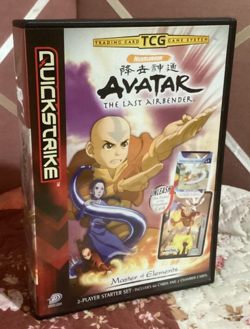 Sealed Nickelodeon Avatar TCG 2 player Starter Set Upper Deck 2005 Cards - Image 1