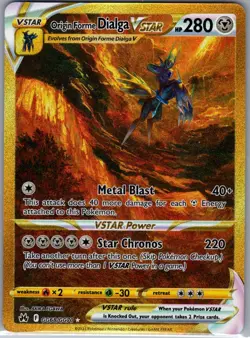 Origin Forme Dialga VSTAR GG68/GG70 Crown Zenith - Pokemon Card - NM - Image 1