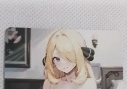 Cynthia Pokemon Lewd Anime Doujin Waifu Double Sided Card AGC CCG - Image 2