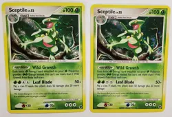 Sceptile Holo Lot of 2 Cards 8/106 2008 Pokemon TCG - Image 1