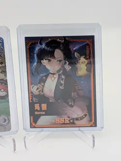 Marnie: Pokemon Waifu Cards Goddess Story Doujin Anime girl CCG Waifu Cards - Image 4