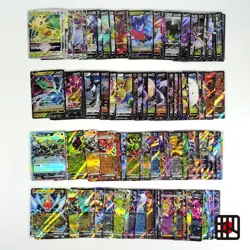 Bulk Lot 100 V ex VMAX VSTAR NM-LP No Dupes Japanese Pokemon Card 629 - Image 1