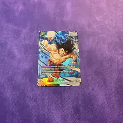Son Goku FB08-055 Alternate Art Saiyan's Pride Dragon Ball English Card Fusion W - Image 1