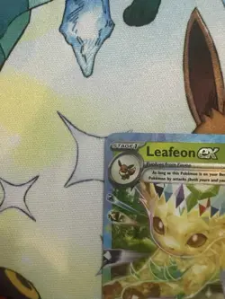 Pokemon TCG Leafeon EX Prismatic Evolutions Double Rare Holo Card 6/131 - Image 4