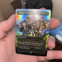 A Realm Reborn (Borderless) (Chocobo Track Foil) Final Fantasy Foil 🔥 - Image 1