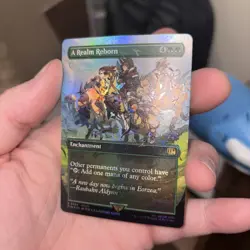 A Realm Reborn (Borderless) (Chocobo Track Foil) Final Fantasy Foil 🔥 - Image 3