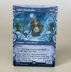 MTG Valley Floodcaller (Showcase) Bloomburrow Regular NM - Image 1