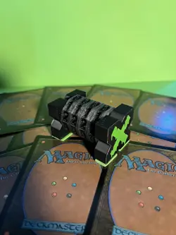 Spindown dial life counter - Tabletop Games - 4 Digit - Smoky Crystal/Green/Blac - Image 2