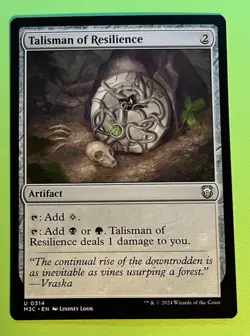 Talisman of Resilience Commander: Modern Horizons 3 Regular - Image 1