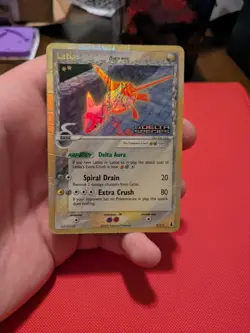 Pokemon Latias Reverse Holo Stamped Card 8/113 EX Delta Species - Image 1