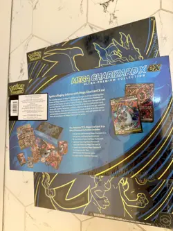 Pokemon Mega Charizard X ex Ultra Premium Collection Box Sealed New UPC x3 THREE - Image 2