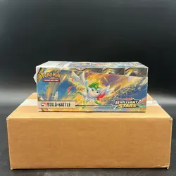 Pokemon SWSH Brilliant Stars Build & Battle Stadium Case + Bundle Display Case - Image 4