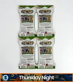 POKEMON TCG XY FATES COLLIDE BOOSTER BLISTER PACK - LOT OF 4 - Image 2