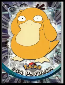 Payduck #54 Pokemon 1999 Topps TV Black Logo - Image 1