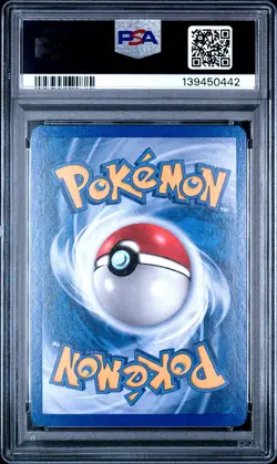 2006 POKEMON EX LEGEND MAKER #55 GROWLITHE-REVERSE FOIL PSA 8 - Image 2