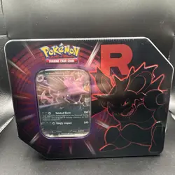 Pokemon TCG Destined Rivals Nidoking Tin Brand New Factory Sealed - Image 1