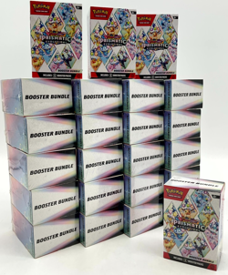 Lot of (24) Pokemon TCG Prismatic Evolutions Booster Bundle Boxes SEALED NEW - Image 1