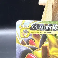 Pokemon Giratina VSTAR TCG Lost Origin Card 212/196 Secret Rare Gold NM - Image 2